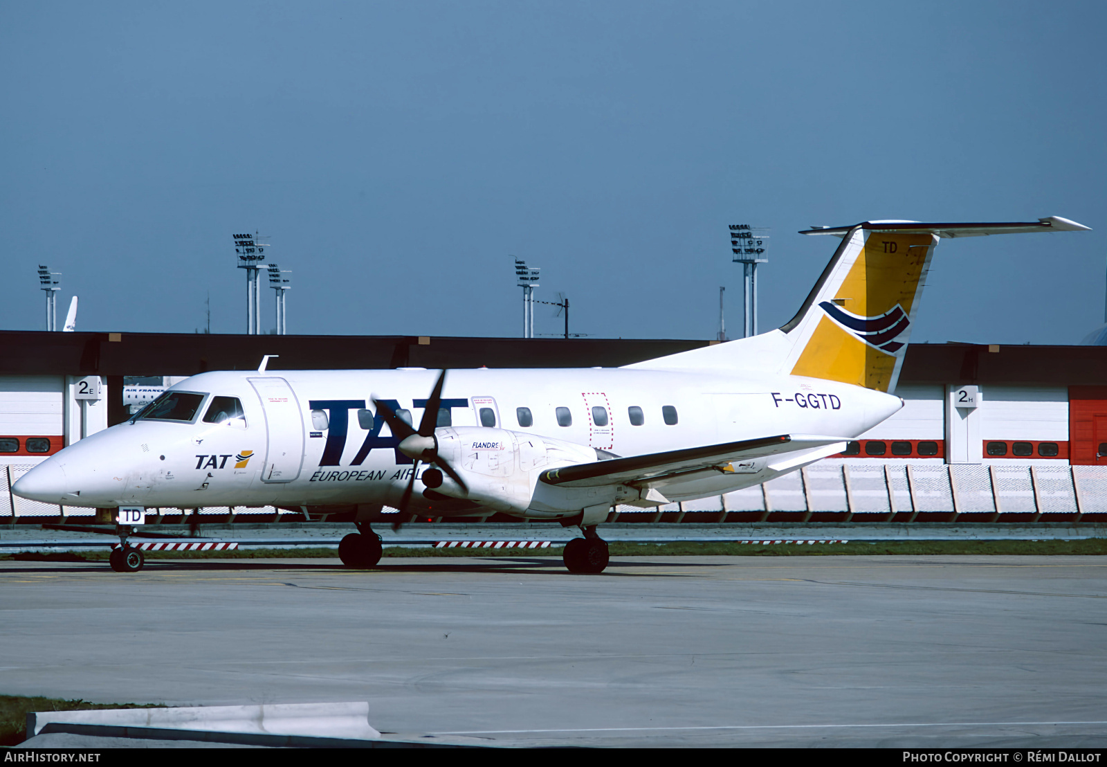 Aircraft Photo of F-GGTD | Embraer EMB-120RT Brasilia | TAT European Airlines | AirHistory.net #804003