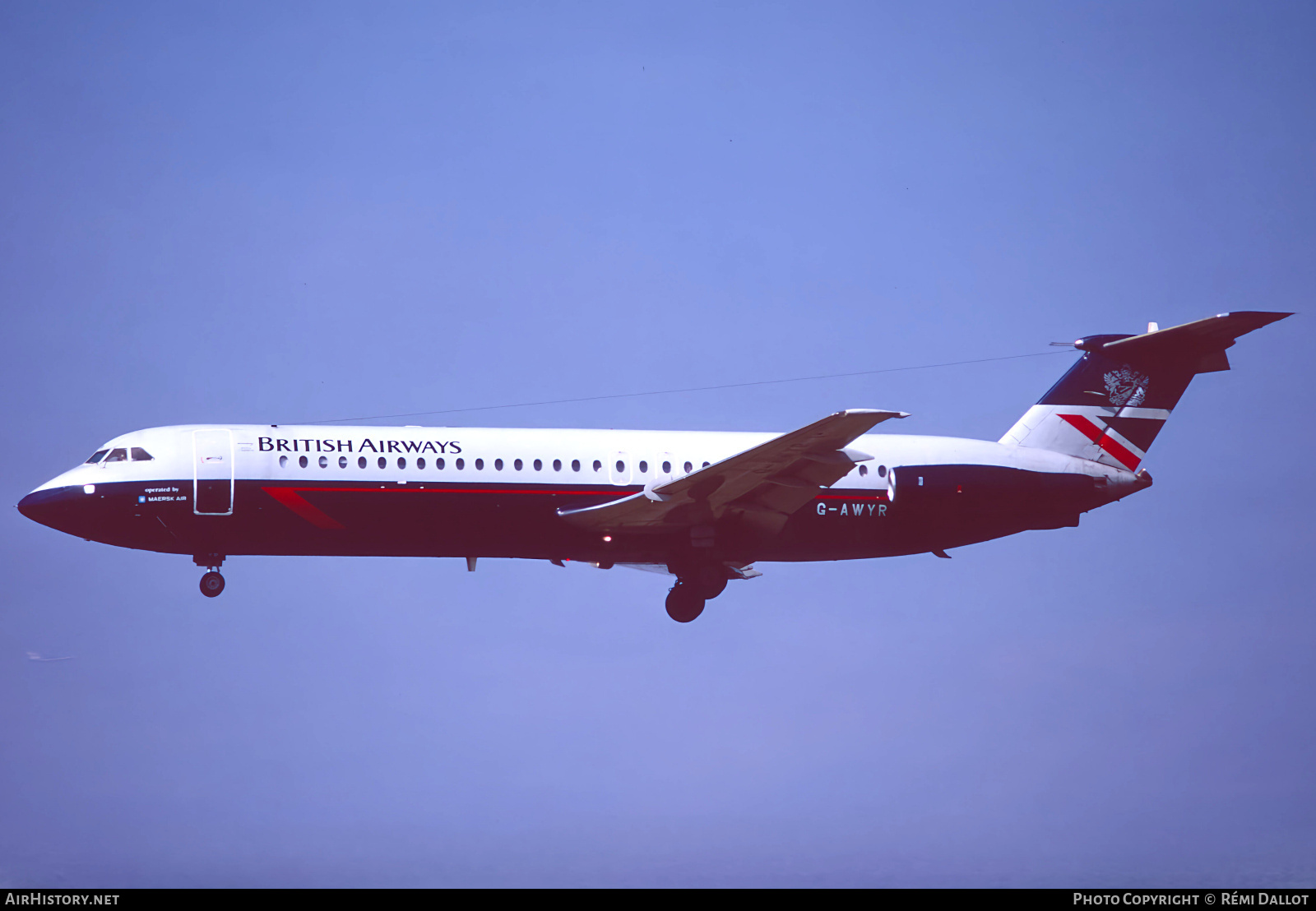 Aircraft Photo of G-AWYR | BAC 111-501EX One-Eleven | British Airways | AirHistory.net #804007