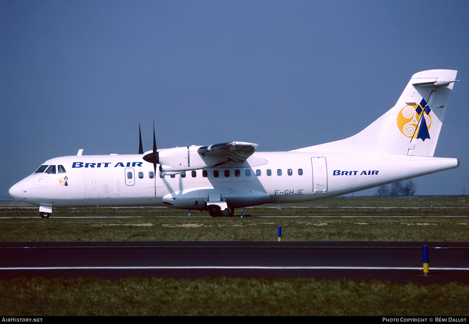 Aircraft Photo of F-GHJE | ATR ATR-42-300 | Brit Air | AirHistory.net #804010