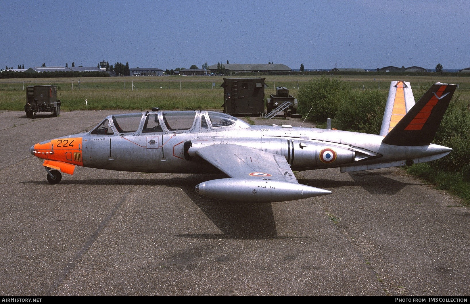 Aircraft Photo of 224 | Fouga CM-170R Magister | France - Air Force | AirHistory.net #804034