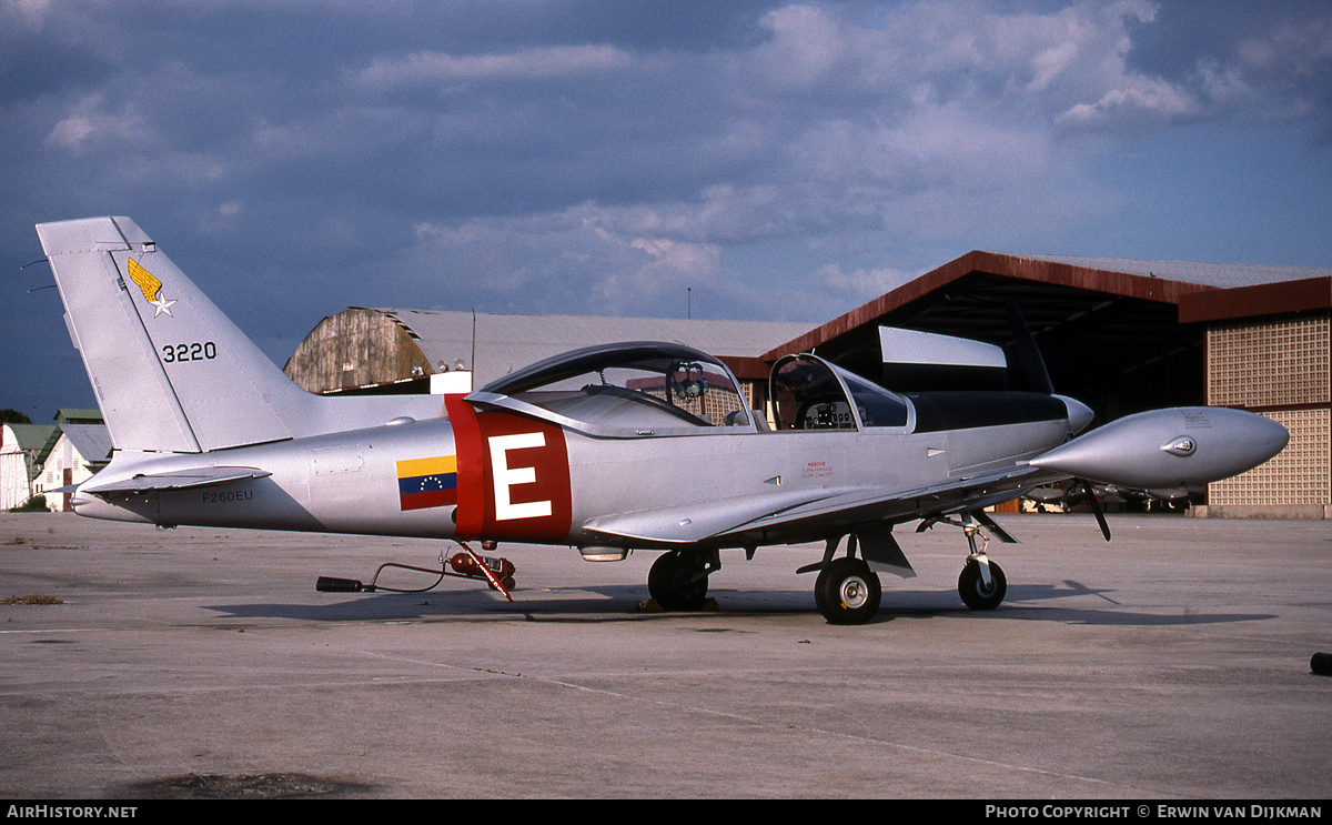 Aircraft Photo of 3220 | Aermacchi SF-260EU | Venezuela - Air Force | AirHistory.net #804046