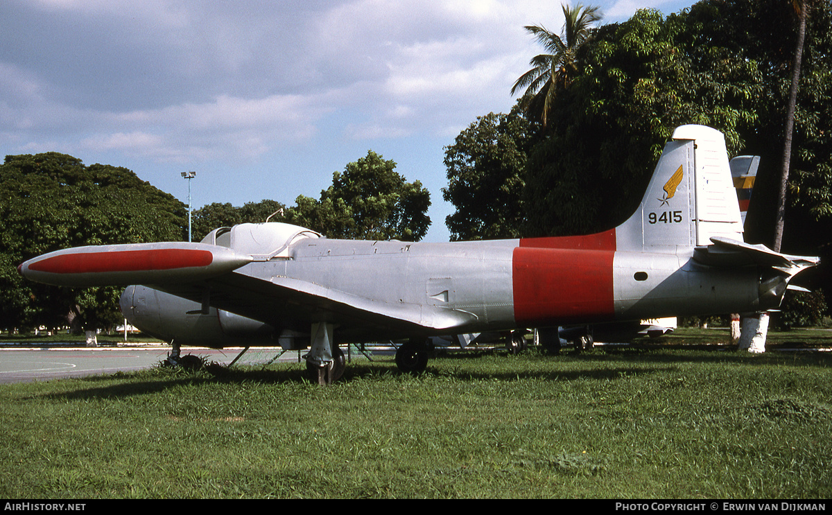 Aircraft Photo of 9415 | Hunting Percival P.84 Jet Provost T52 | Venezuela - Air Force | AirHistory.net #804051