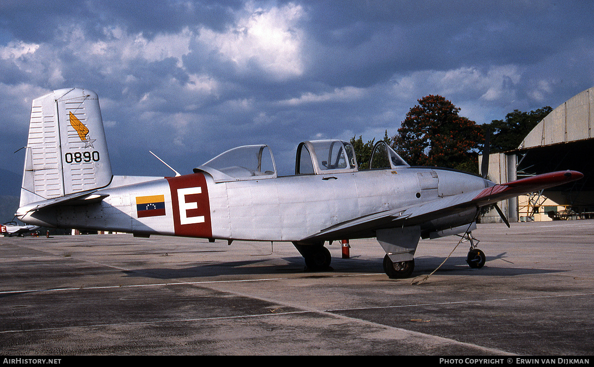 Aircraft Photo of 0890 | Beech VT-34A Mentor | Venezuela - Air Force | AirHistory.net #804054