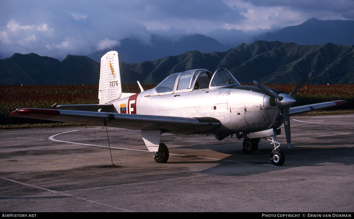 Aircraft Photo of 7276 | Beech VT-34A Mentor | Venezuela - Air Force | AirHistory.net #804056