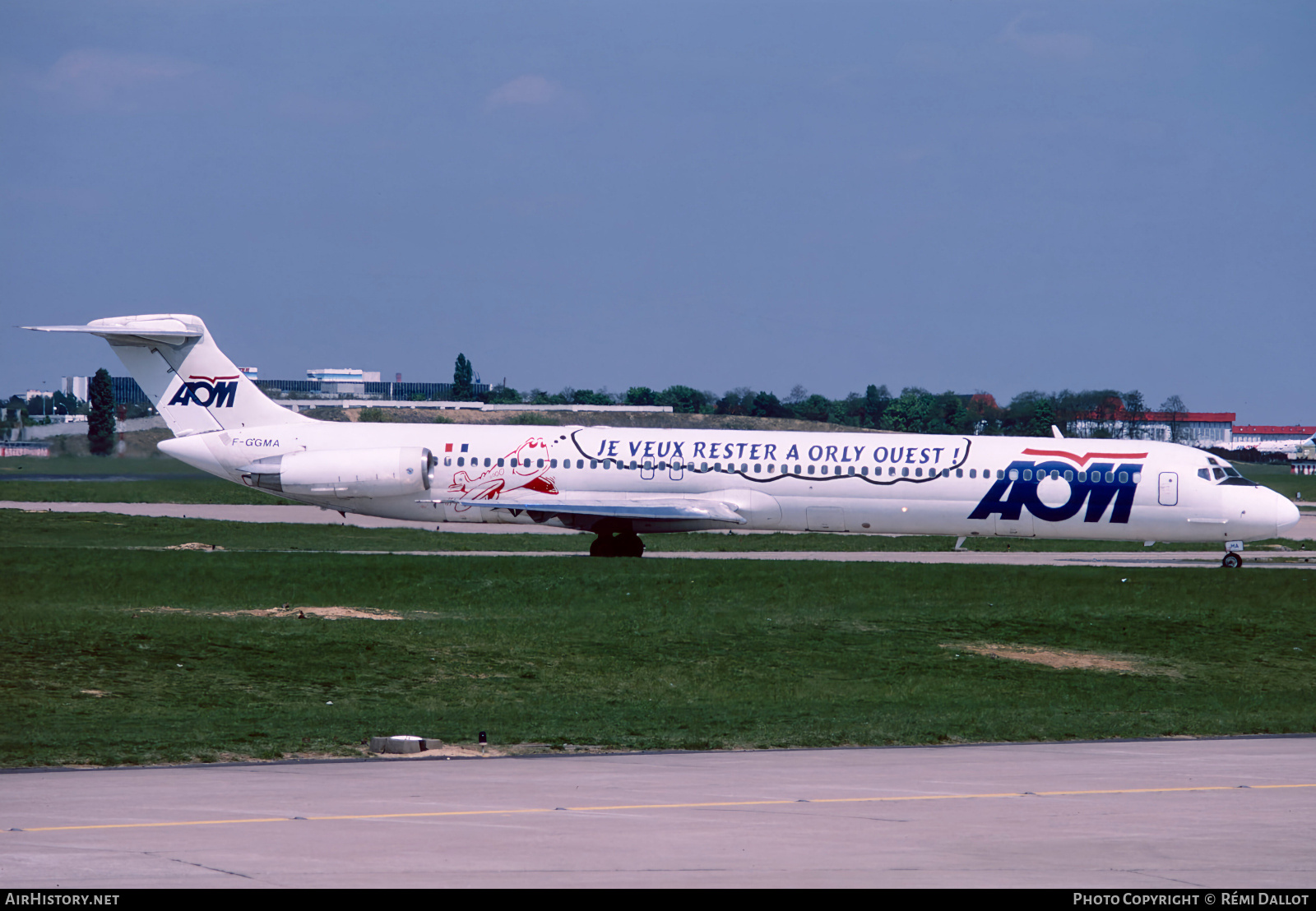 Aircraft Photo of F-GGMA | McDonnell Douglas MD-83 (DC-9-83) | AOM French Airlines | AirHistory.net #804057