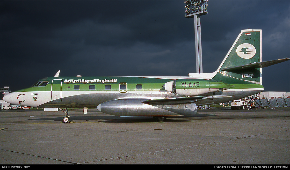 Aircraft Photo of YI-AKE | Lockheed L-1329 JetStar II | Iraqi Airways | AirHistory.net #804060
