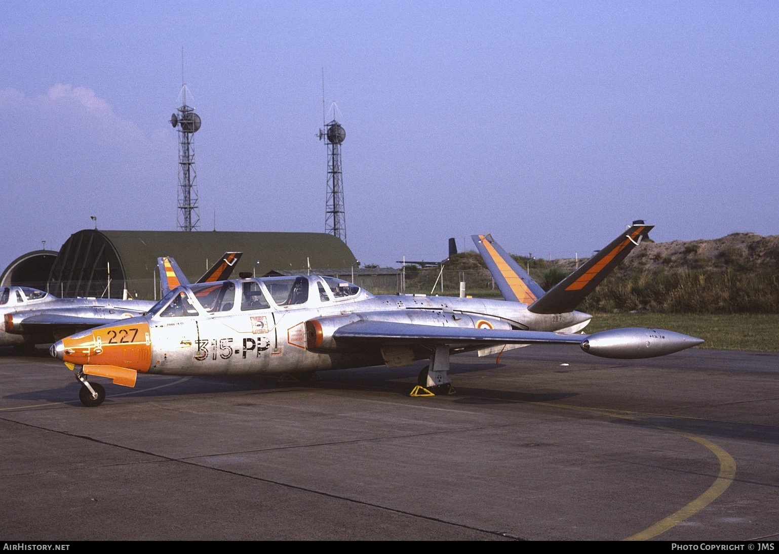 Aircraft Photo of 227 | Fouga CM-170R Magister | France - Air Force | AirHistory.net #804068