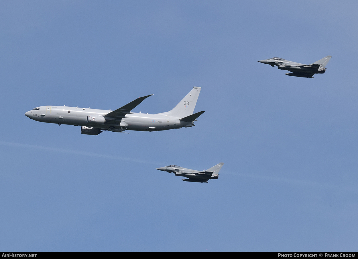 Aircraft Photo of ZP808 | Boeing P-8A Poseidon MRA1 | UK - Air Force | AirHistory.net #804069