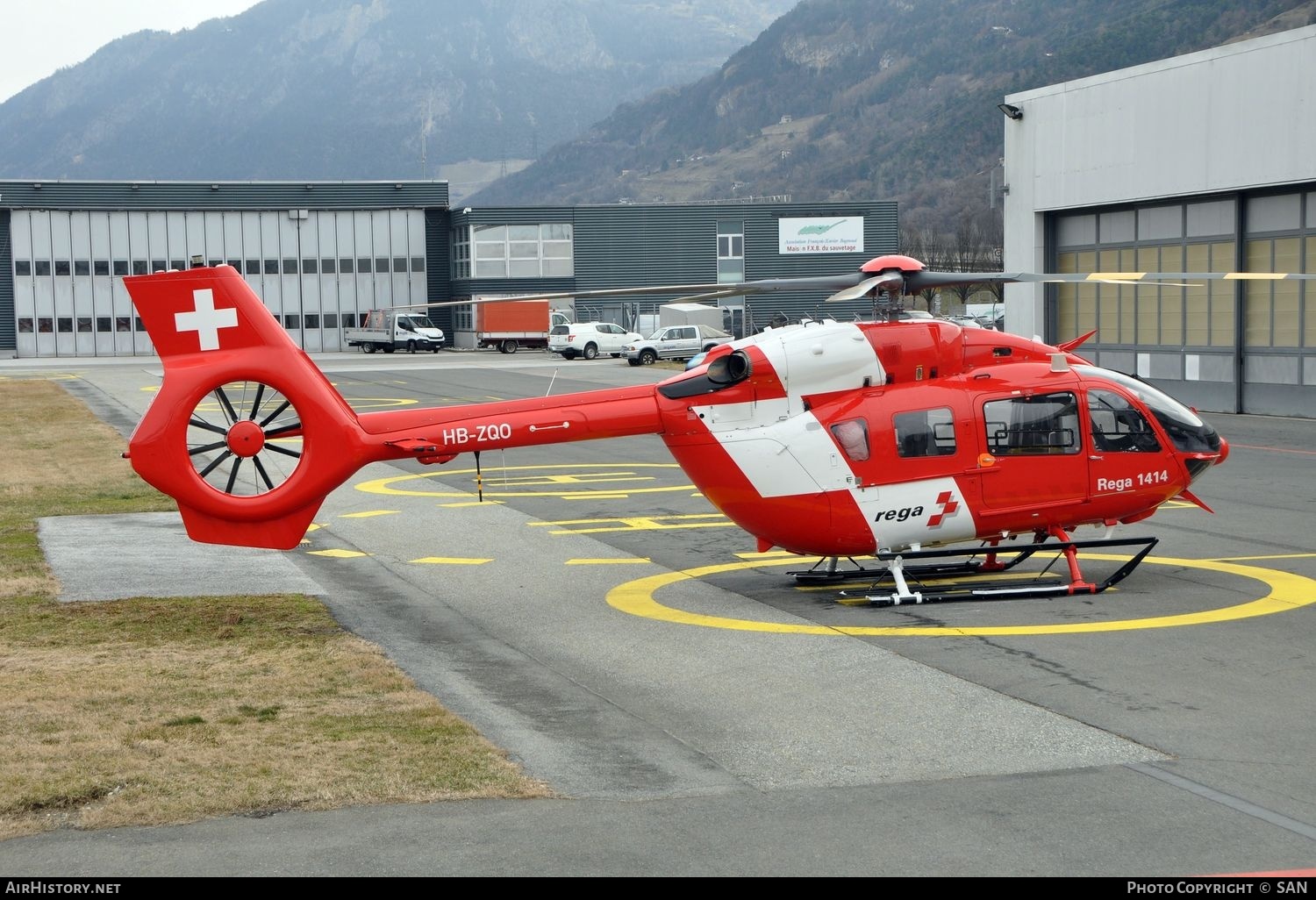 Aircraft Photo of HB-ZQO | Airbus Helicopters H-145 (BK-117D-3) | REGA - Swiss Air Ambulance | AirHistory.net #804096