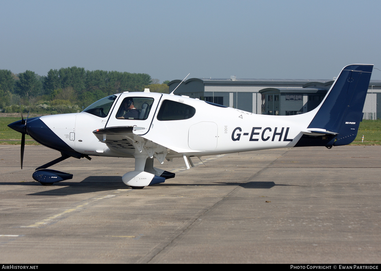 Aircraft Photo of G-ECHL | Cirrus SR-20 G6-TRAC | AirHistory.net #804119