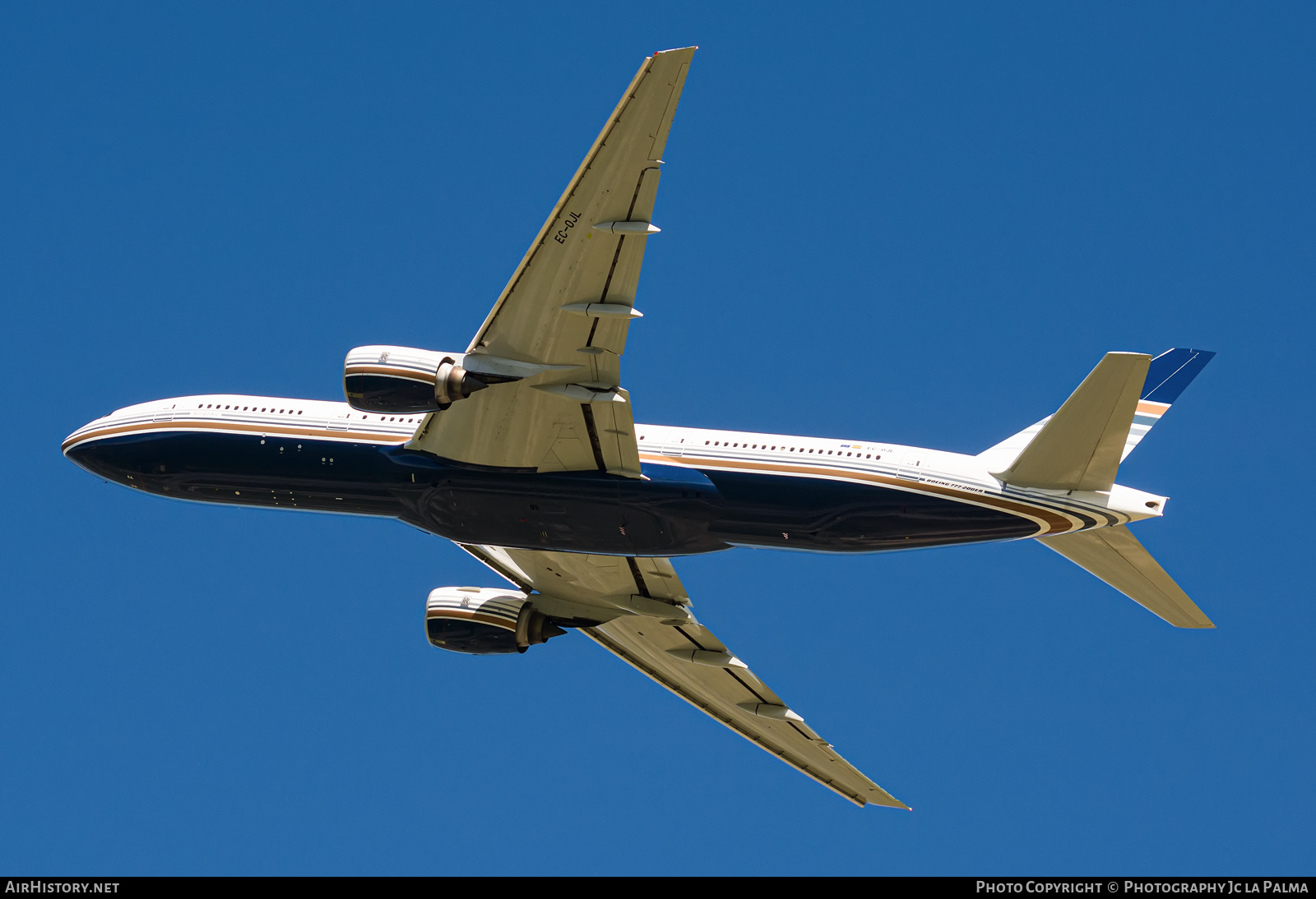 Aircraft Photo of EC-OJL | Boeing 777-219/ER | Privilege Style | AirHistory.net #804134