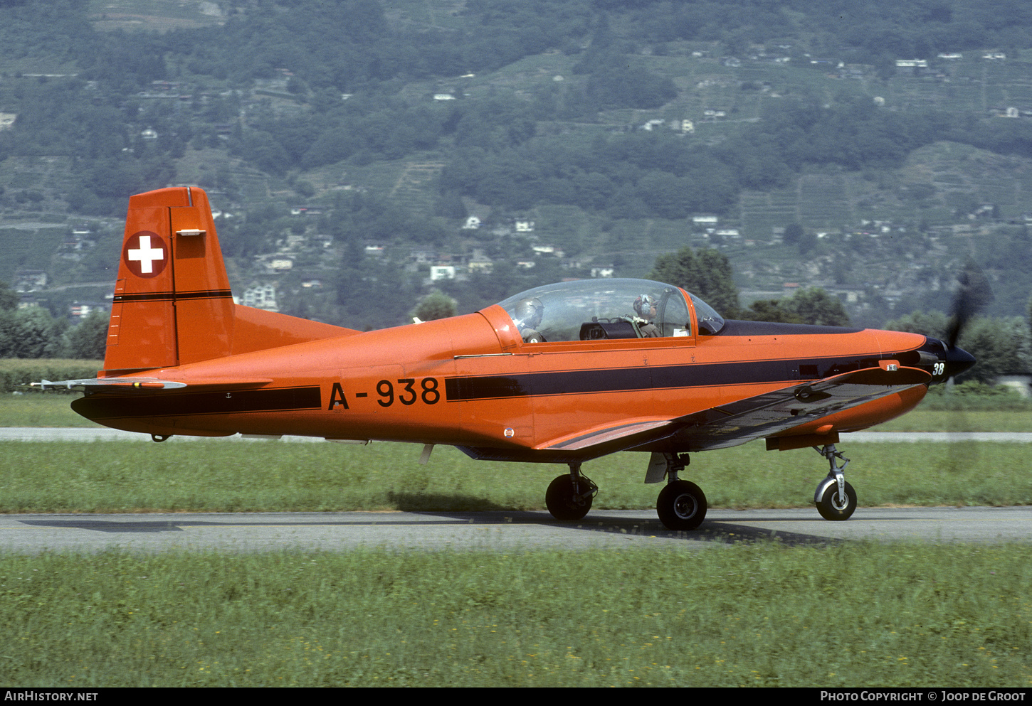 Aircraft Photo of A-938 | Pilatus PC-7 | Switzerland - Air Force | AirHistory.net #804153