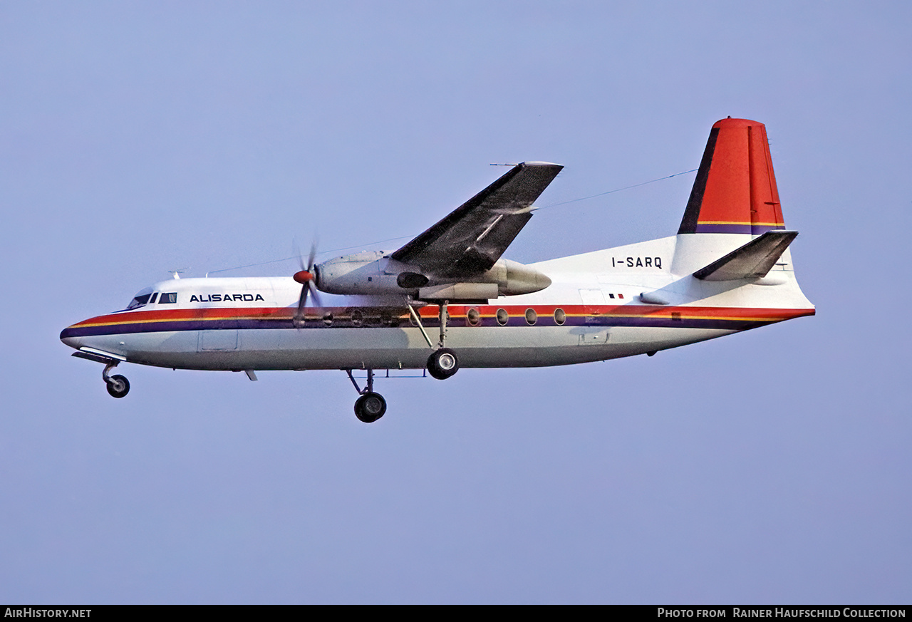 Aircraft Photo of I-SARQ | Fokker F27-100 Friendship | Alisarda | AirHistory.net #804154