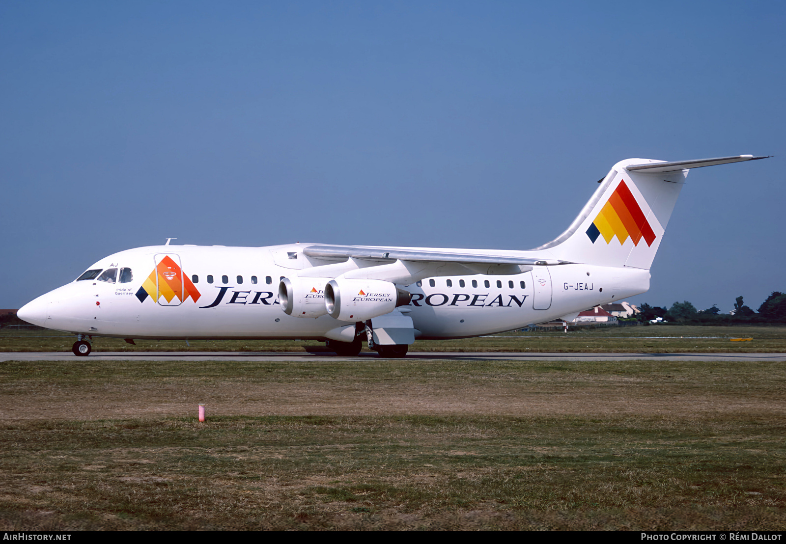Aircraft Photo of G-JEAJ | British Aerospace BAe-146-200 | Jersey European Airways | AirHistory.net #804169