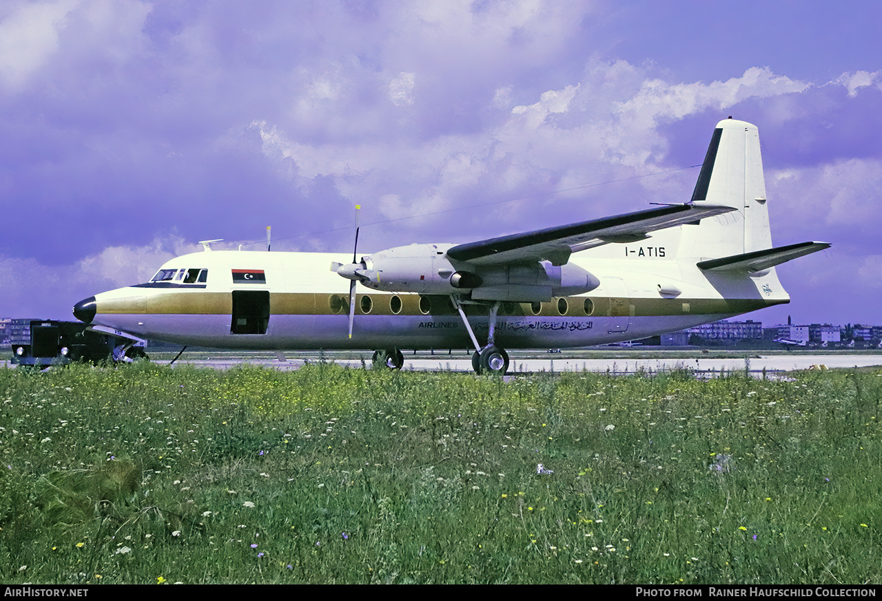 Aircraft Photo of I-ATIS | Fokker F27-200 Friendship | Libya Airlines | AirHistory.net #804177