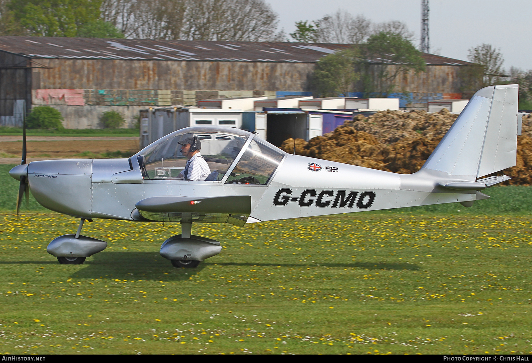 Aircraft Photo of G-CCMO | Evektor-Aerotechnik EV-97A Eurostar | AirHistory.net #804180