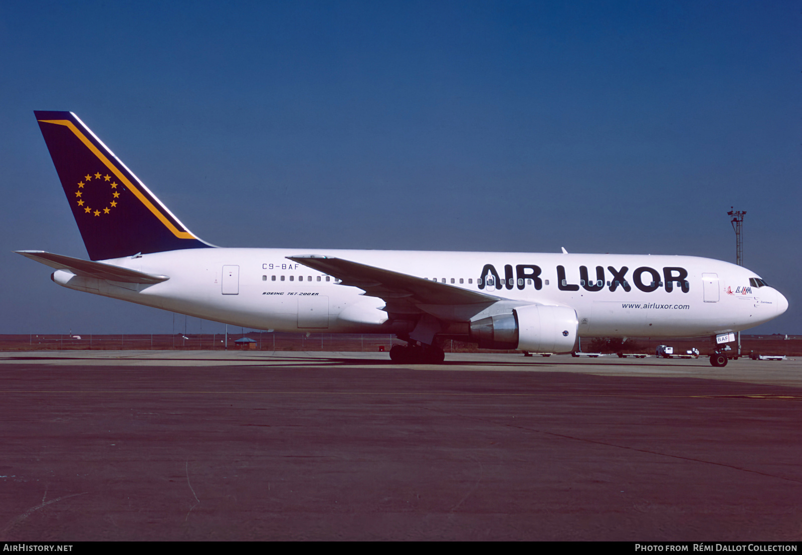 Aircraft Photo of C9-BAF | Boeing 767-2B1/ER | Air Luxor | AirHistory.net #804184