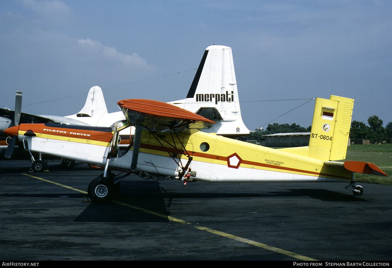 Aircraft Photo of ST-0604 | Pilatus PC-6/B2-H2 Turbo Porter | Indonesia - Air Force | AirHistory.net #804188