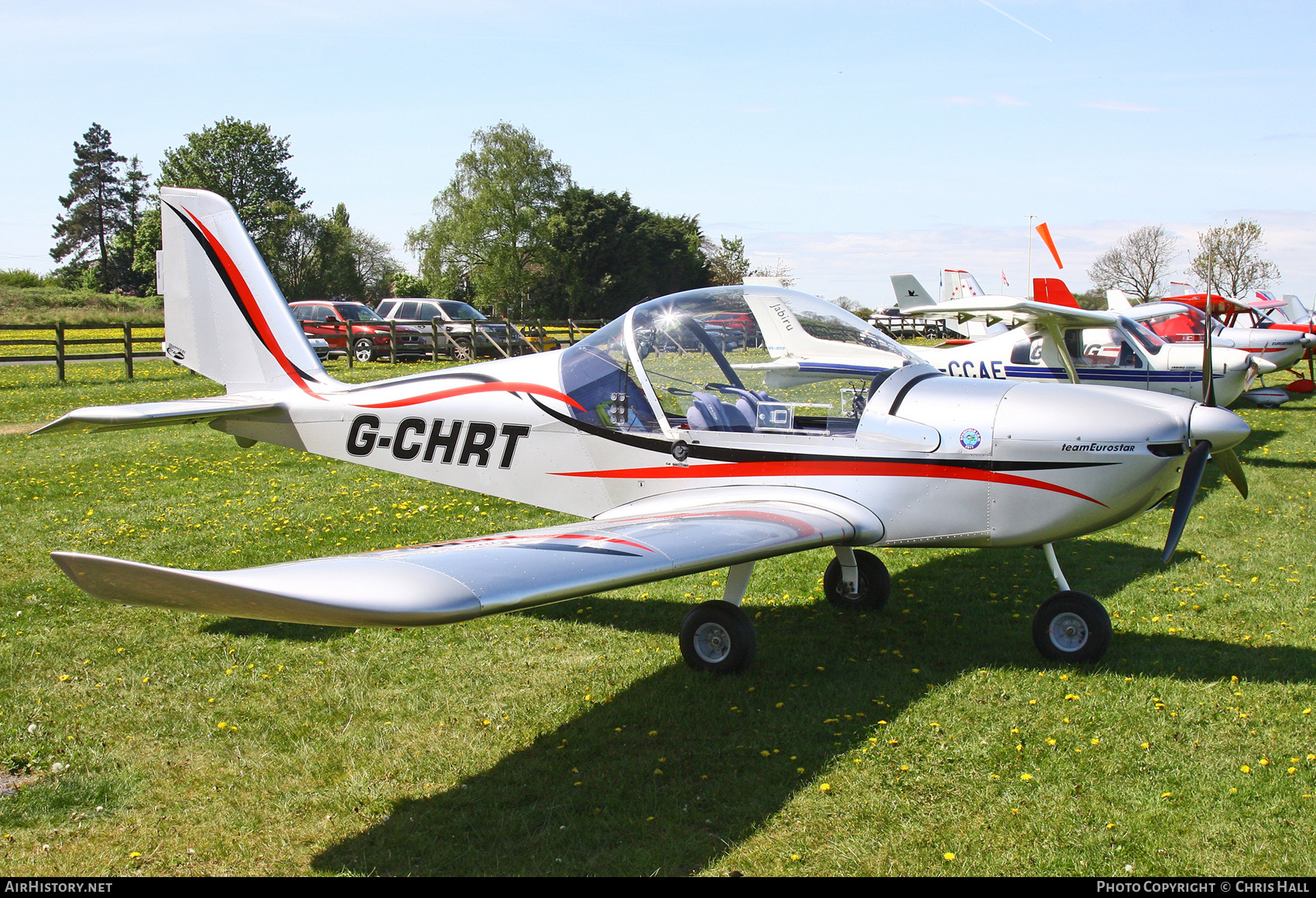 Aircraft Photo of G-CHRT | Cosmik EV-97 TeamEurostar UK | AirHistory.net #804190