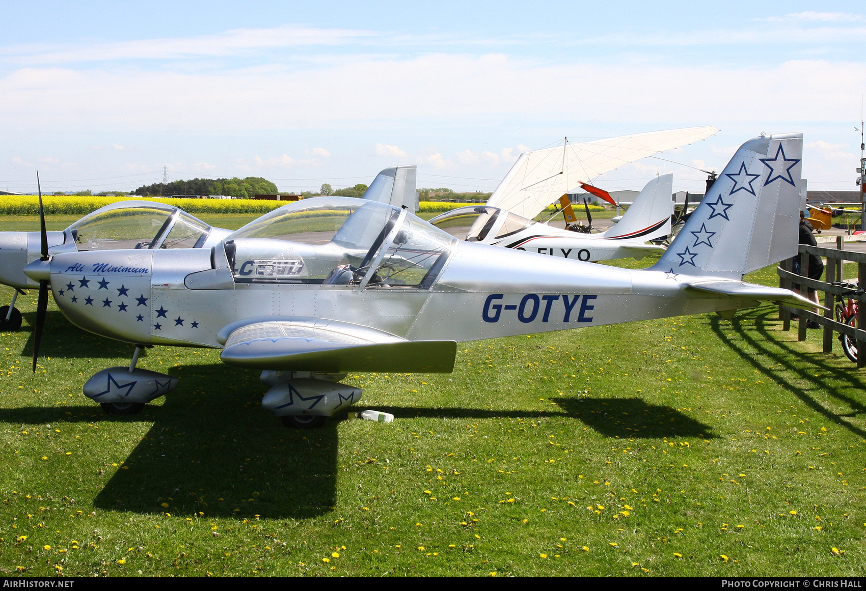 Aircraft Photo of G-OTYE | Evektor-Aerotechnik EV-97 Eurostar | AirHistory.net #804200