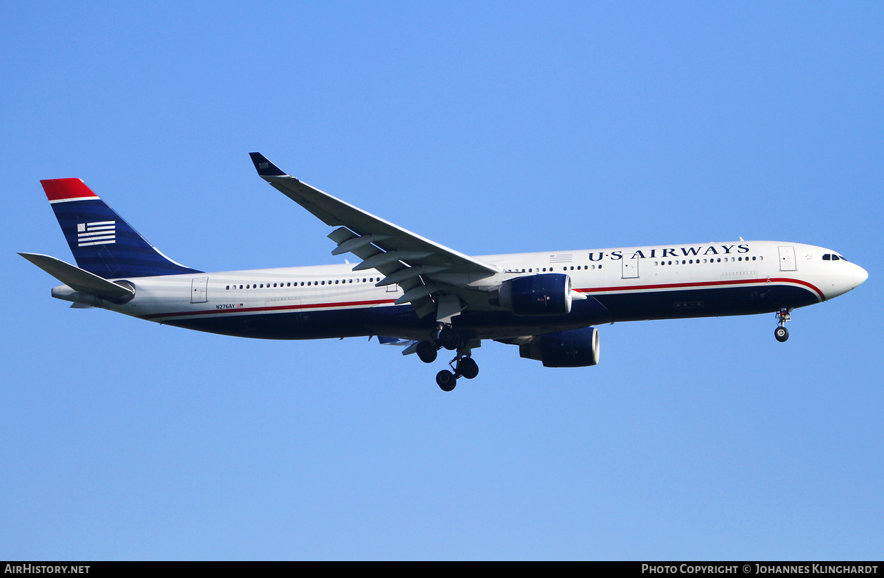 Aircraft Photo of N276AY | Airbus A330-323 | US Airways | AirHistory.net #804215