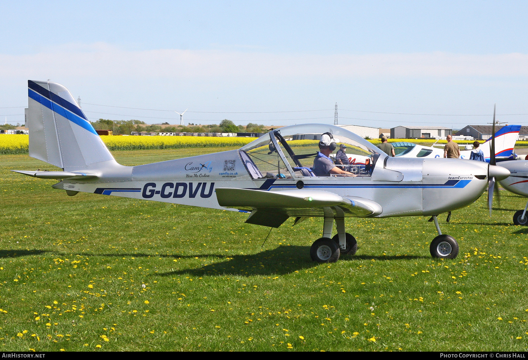 Aircraft Photo of G-CDVU | Evektor-Aerotechnik EV-97 Eurostar | AirHistory.net #804223
