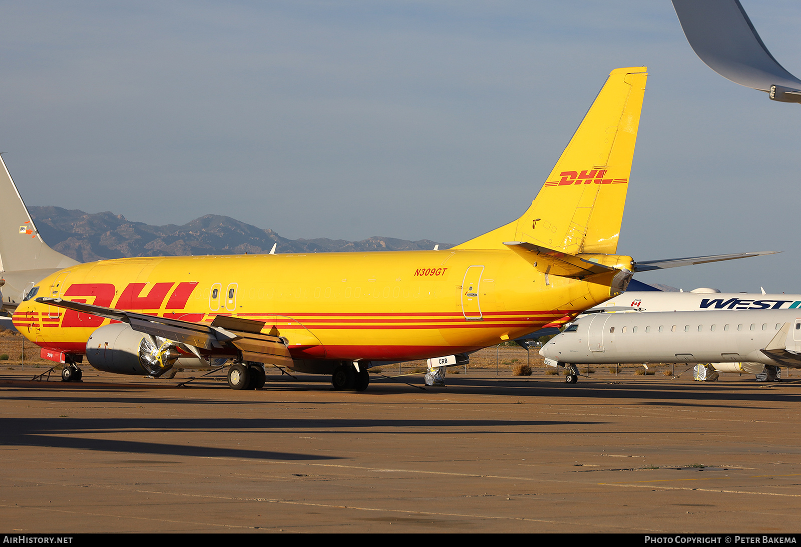 Aircraft Photo of N309GT | Boeing 737-4Q8(SF) | DHL International | AirHistory.net #804233