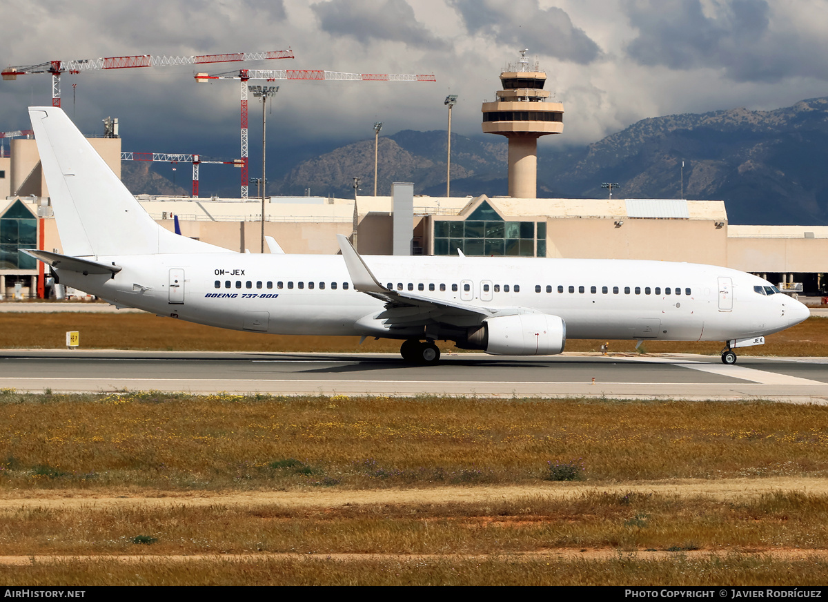 Aircraft Photo of OM-JEX | Boeing 737-8AS | AirHistory.net #804247
