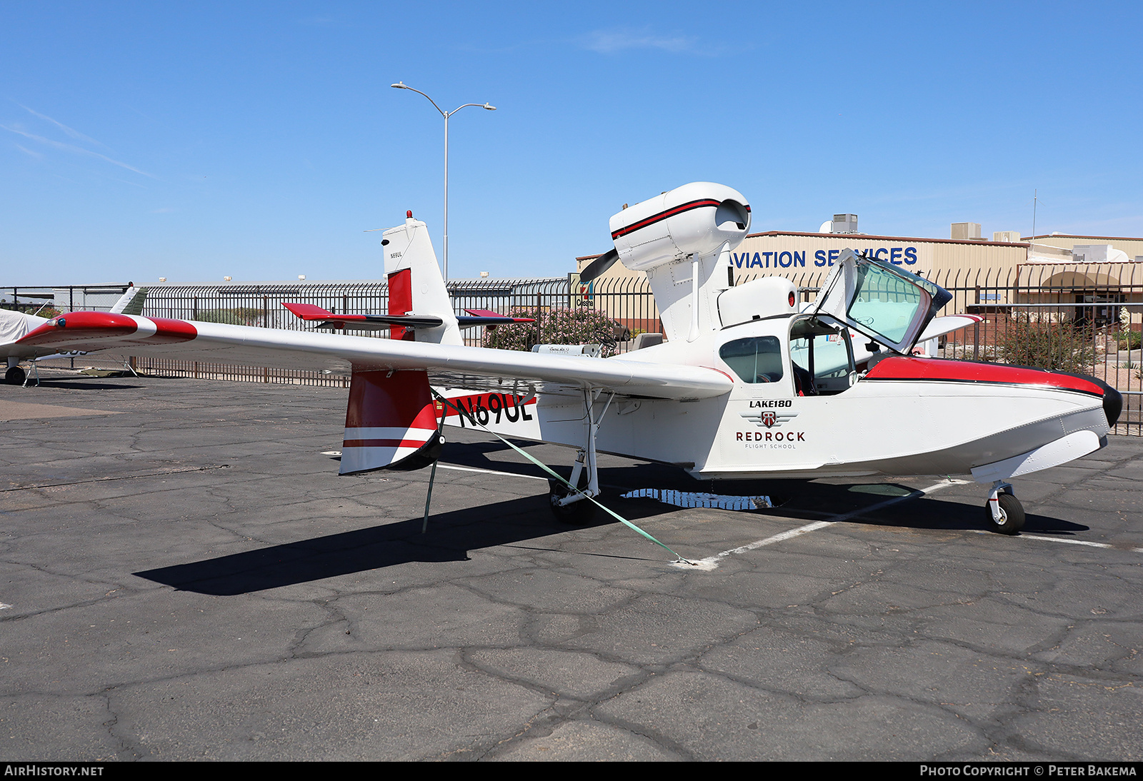 Aircraft Photo of N69UL | Lake LA-4-180 | Redrock Flight School | AirHistory.net #804255
