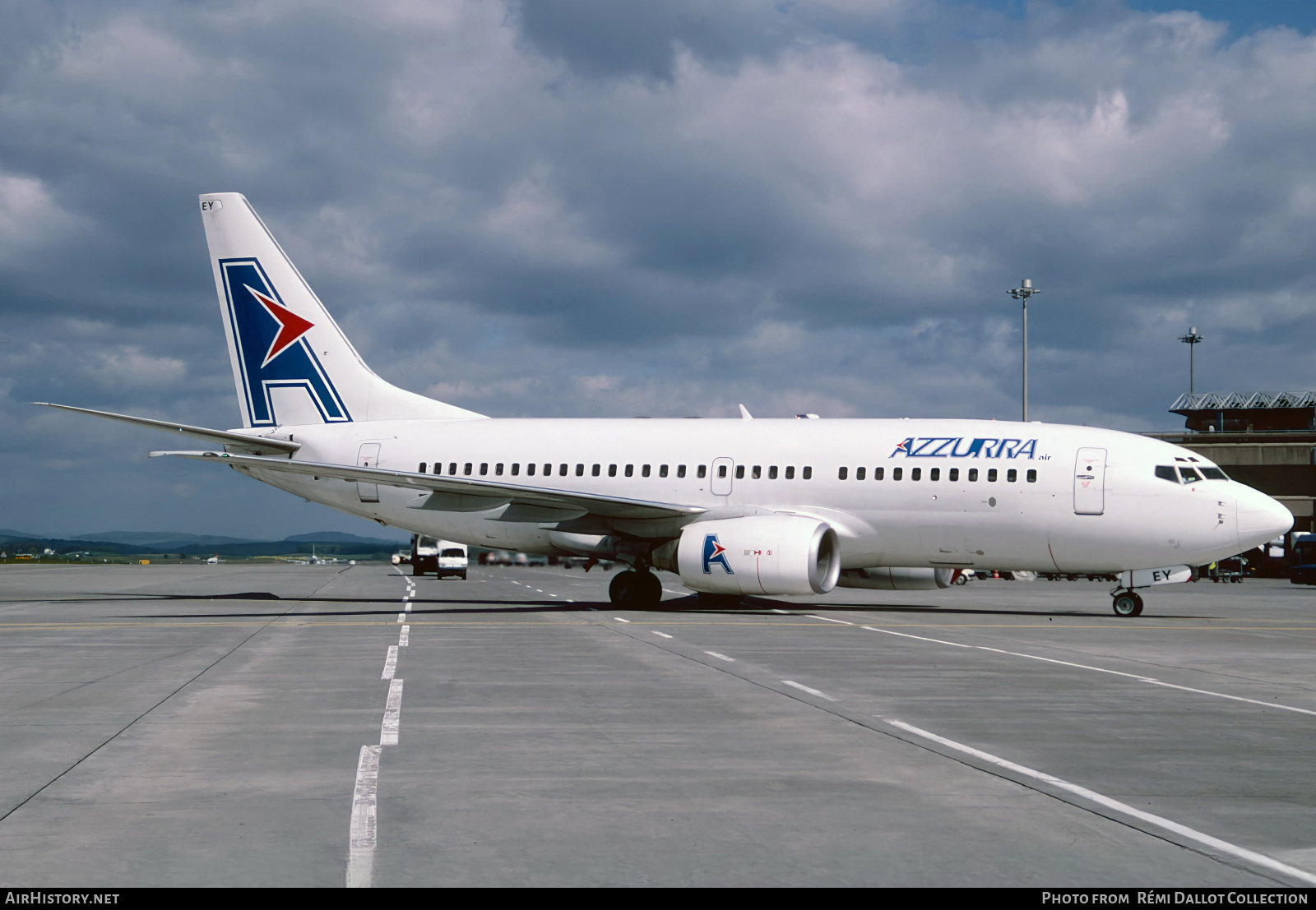 Aircraft Photo of D-AGEY | Boeing 737-73S | Azzurra Air | AirHistory.net #804262