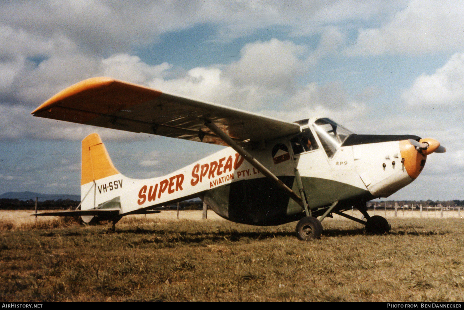 Aircraft Photo of VH-SSV | Edgar Percival EP-9 Prospector | Super Spread Aviation | AirHistory.net #804268