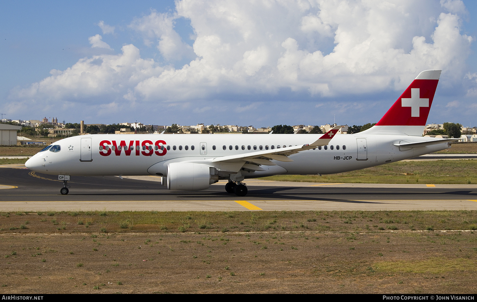 Aircraft Photo of HB-JCP | Airbus A220-371 (BD-500-1A11) | Swiss International Air Lines | AirHistory.net #804281