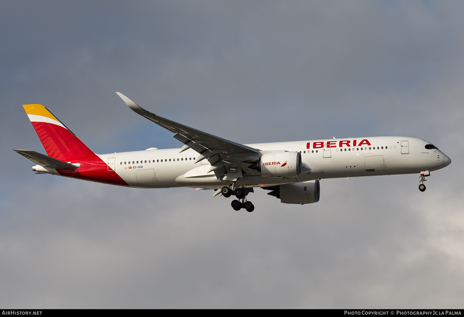 Aircraft Photo of EC-OCR | Airbus A350-941 | Iberia | AirHistory.net #804286