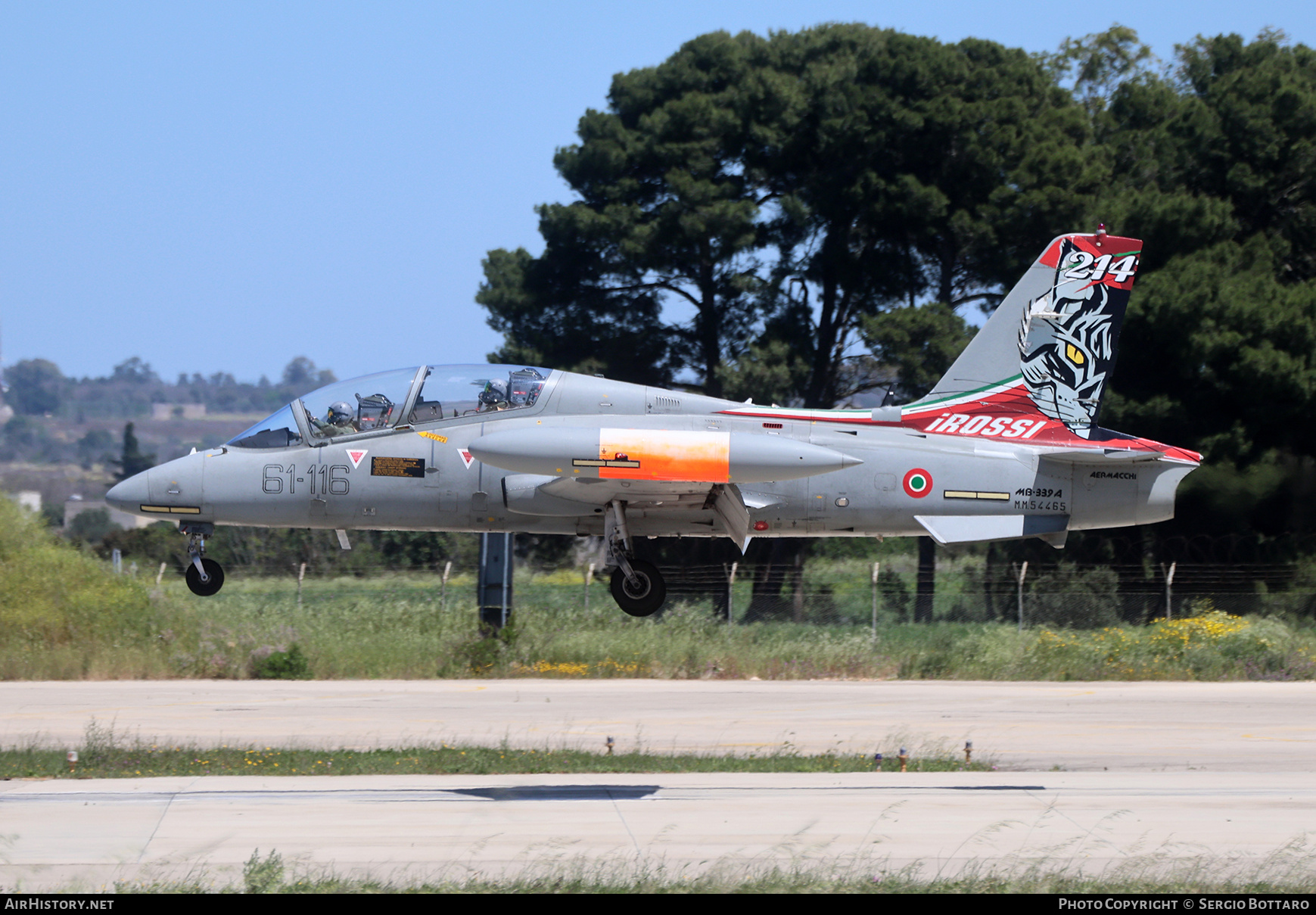 Aircraft Photo of MM54465 | Aermacchi MB-339A MLU | Italy - Air Force | AirHistory.net #804289