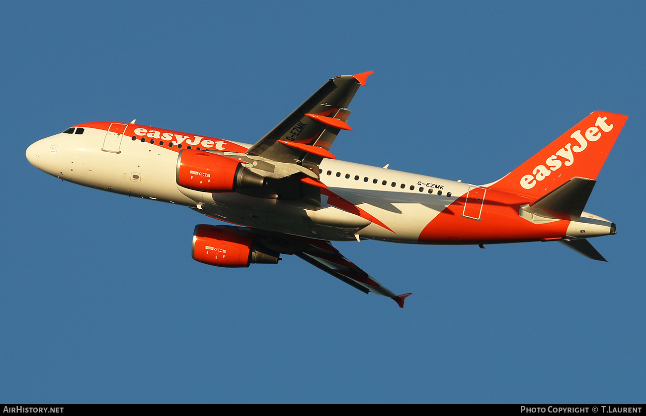 Aircraft Photo of G-EZMK | Airbus A319-111 | EasyJet | AirHistory.net #804338