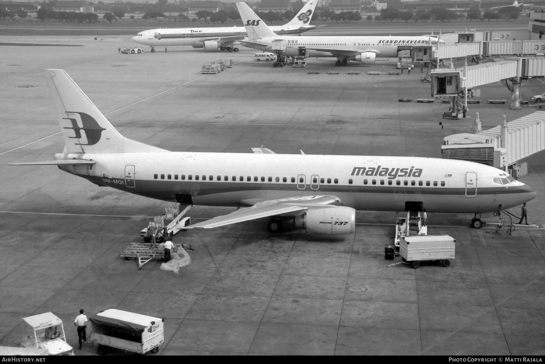 Aircraft Photo of 9M-MQI | Boeing 737-4H6 | Malaysia Airlines | AirHistory.net #804343