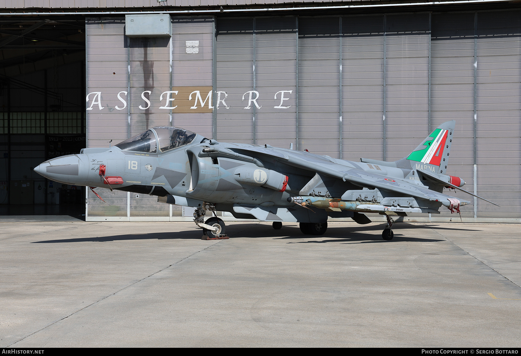 Aircraft Photo of MM7223 / 165018 | McDonnell Douglas AV-8B Harrier II+ | Italy - Navy | AirHistory.net #804364
