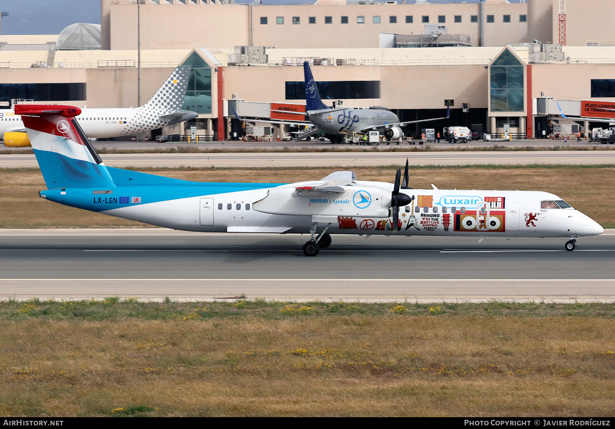 Aircraft Photo of LX-LGN | Bombardier DHC-8-402 Dash 8 | Luxair | AirHistory.net #804371
