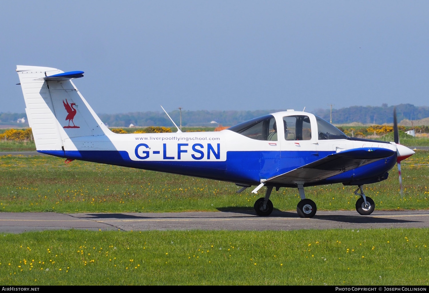 Aircraft Photo of G-LFSN | Piper PA-38-112 Tomahawk | Liverpool Flying School | AirHistory.net #804385
