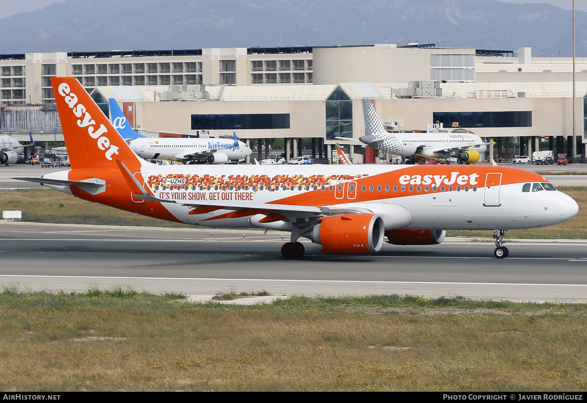 Aircraft Photo of G-UZHS | Airbus A320-251N | EasyJet | AirHistory.net #804397