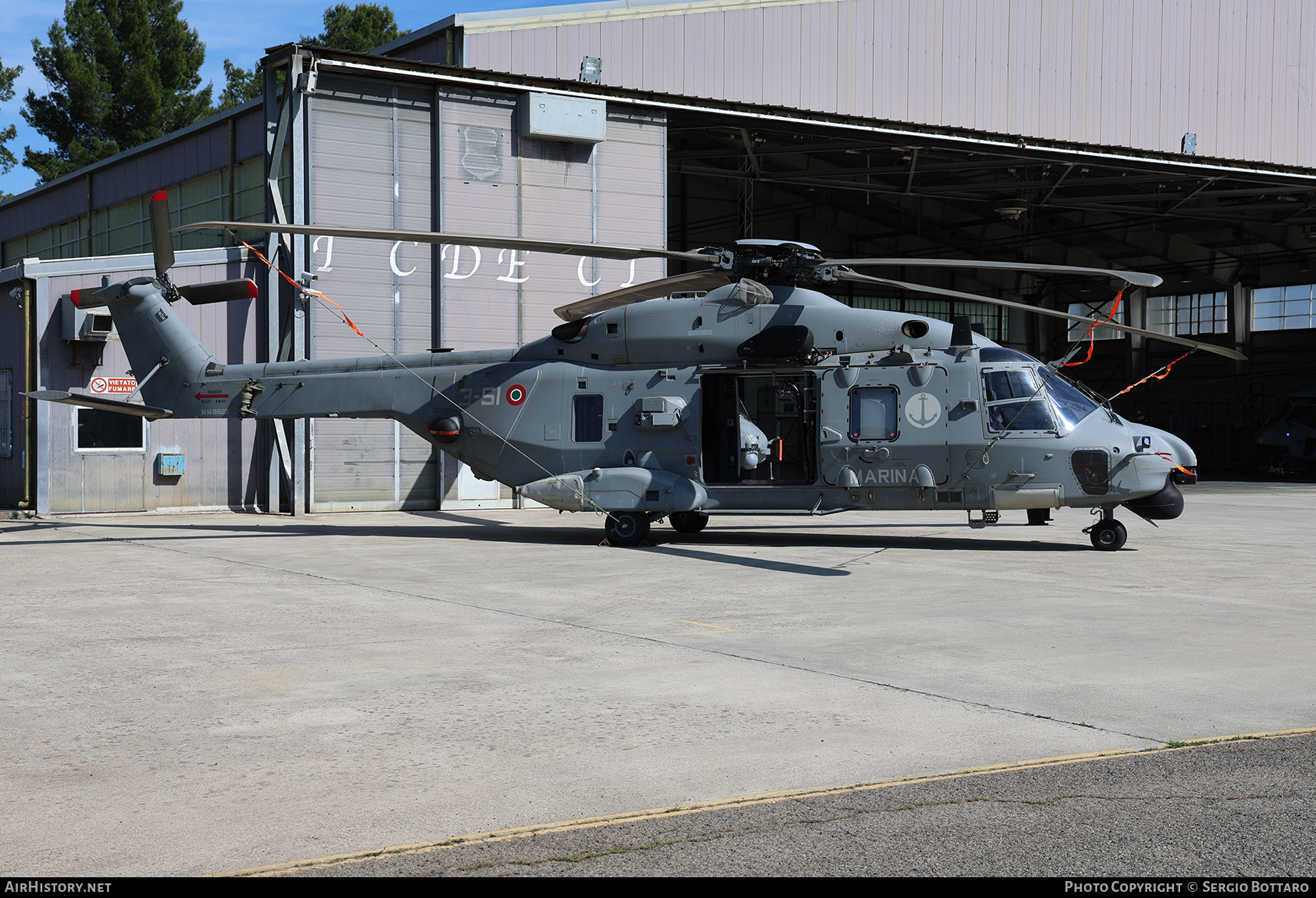 Aircraft Photo of MM81623 | NHI MH90A (NH90 TTH) | Italy - Navy | AirHistory.net #804398