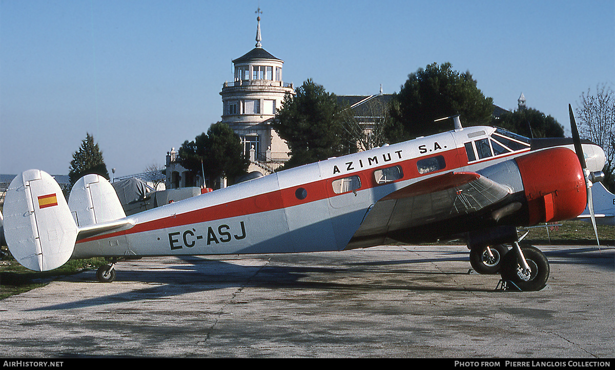 Aircraft Photo of EC-ASJ | Beech C-45H Expeditor | Azimut | AirHistory.net #804402