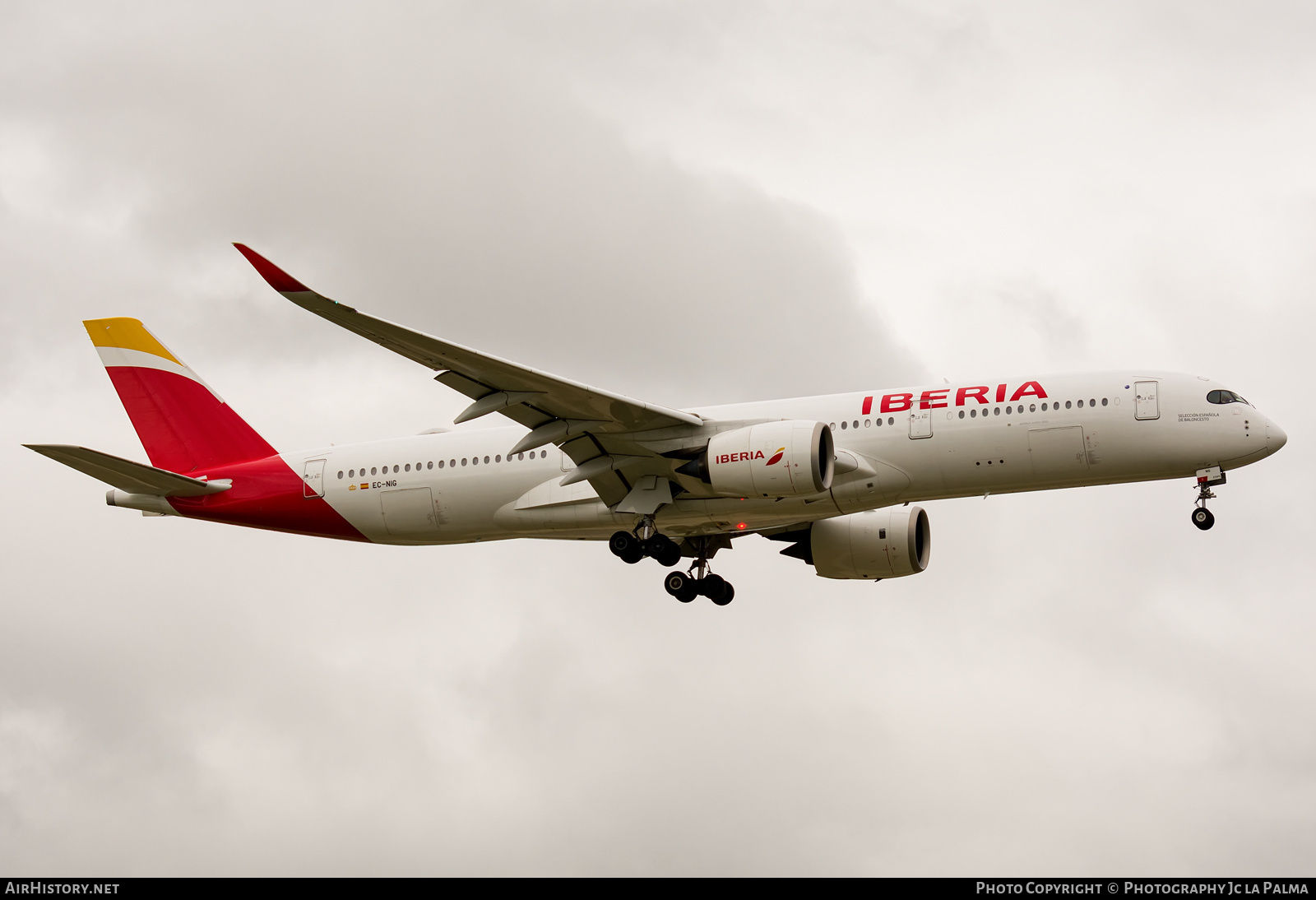Aircraft Photo of EC-NIG | Airbus A350-941 | Iberia | AirHistory.net #804416