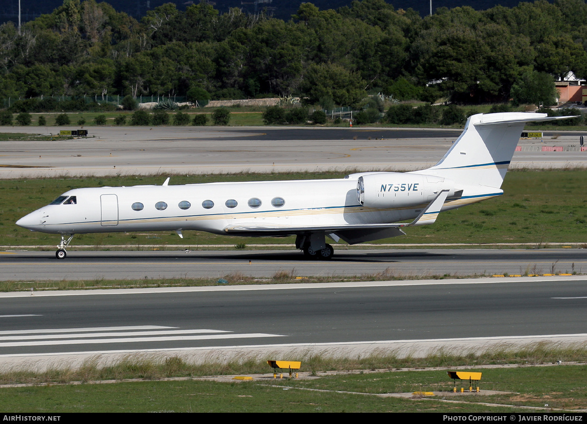 Aircraft Photo of N755VE | Gulfstream Aerospace G-V-SP Gulfstream G550 | AirHistory.net #804417