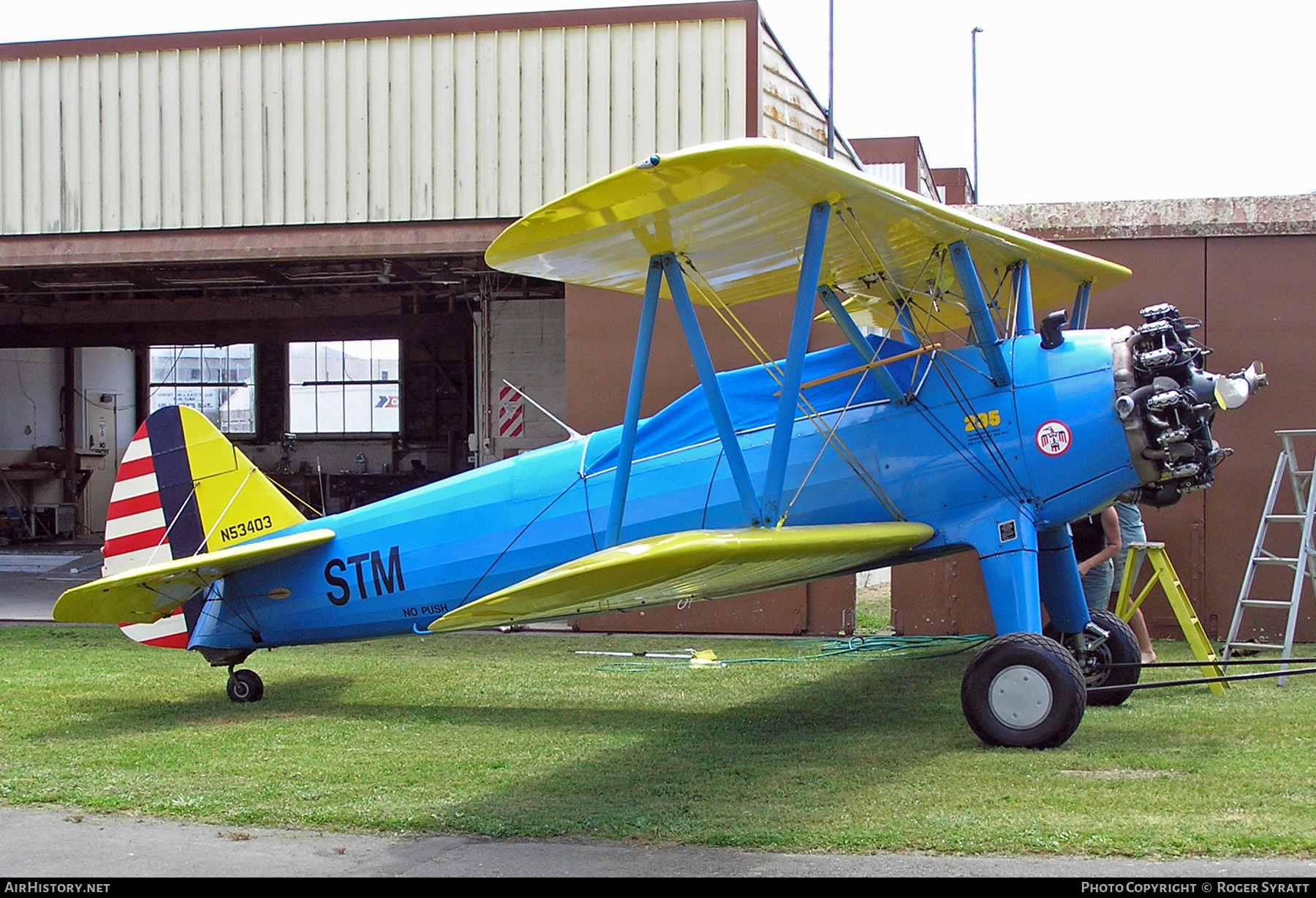 Aircraft Photo of ZK-STM / N53403 | Boeing A75N1 Kaydet | USA - Air Force | AirHistory.net #804420