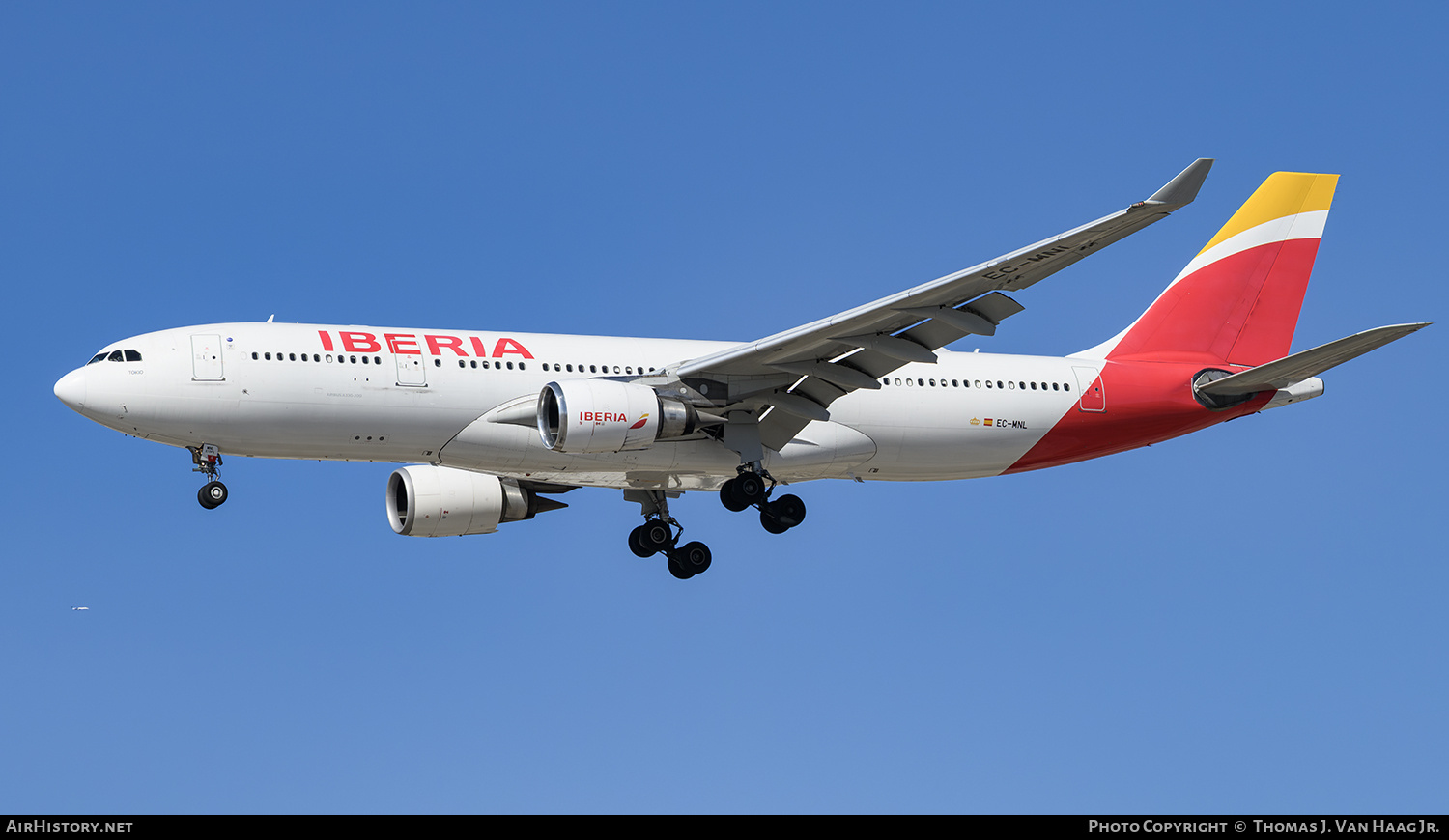 Aircraft Photo of EC-MNL | Airbus A330-202 | Iberia | AirHistory.net #804445