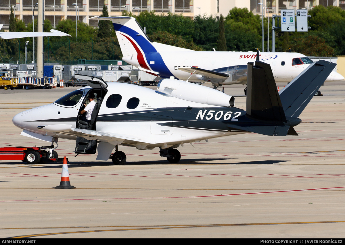 Aircraft Photo of N5062 | Cirrus SF-50 Vision G2 | AirHistory.net #804456