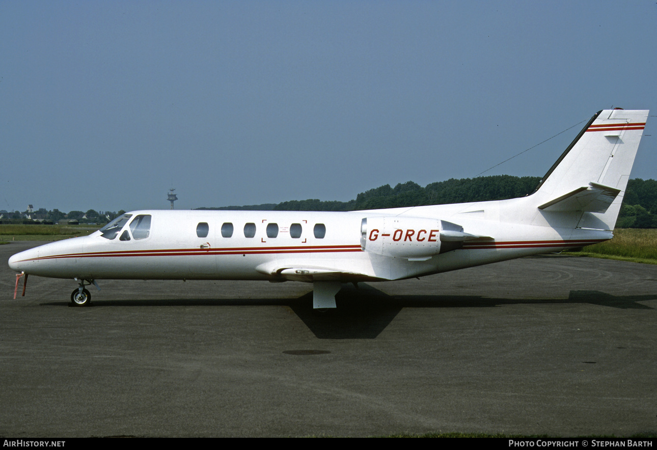 Aircraft Photo of G-ORCE | Cessna 550 Citation II | AirHistory.net #804462