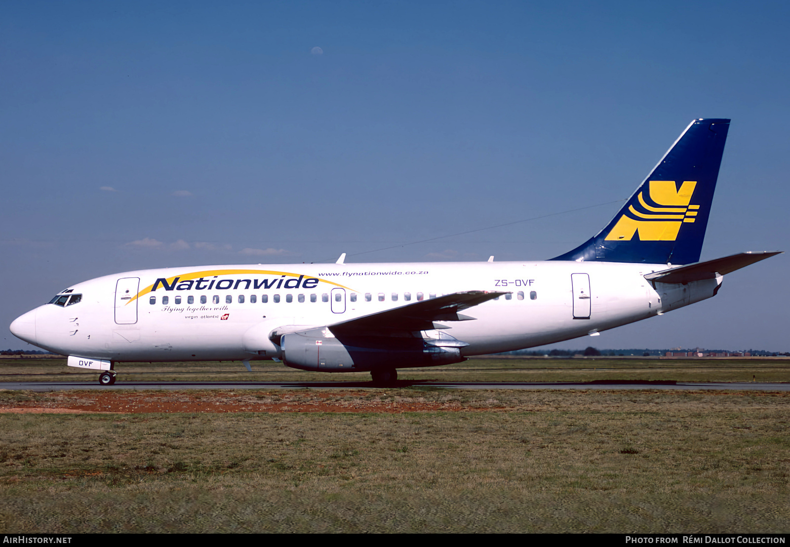 Aircraft Photo of ZS-OVF | Boeing 737-228/Adv | Nationwide Airlines | AirHistory.net #804466