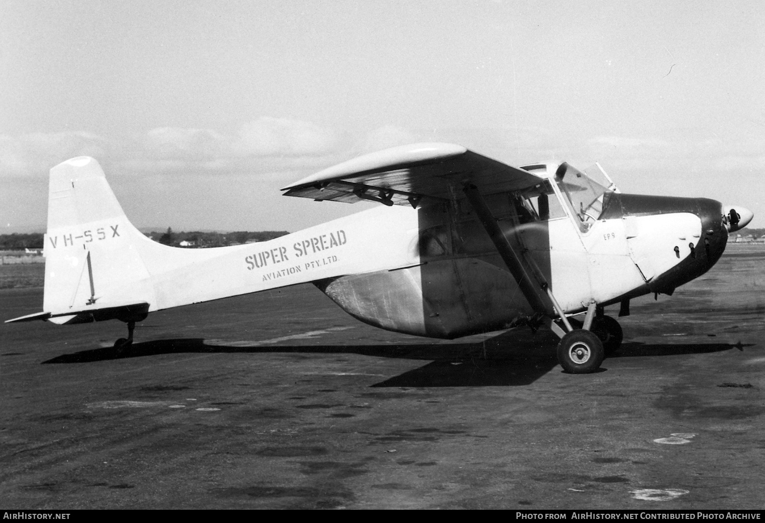 Aircraft Photo of VH-SSX | Edgar Percival EP-9 Prospector | Super Spread Aviation | AirHistory.net #804481